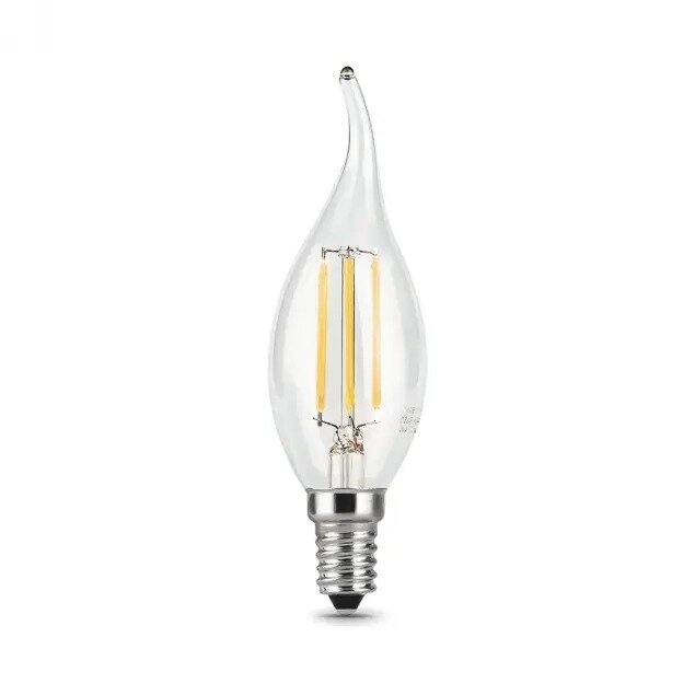 Лампа светодиодная gauss Filament 104801107, E14, CA35, 7 Вт, 2700 К - фотография № 9