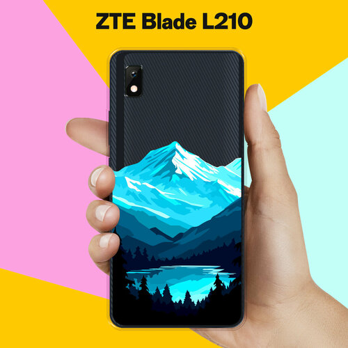Силиконовый чехол на ZTE Blade L210 Горное Озеро / для ЗТЕ Блейд Л210