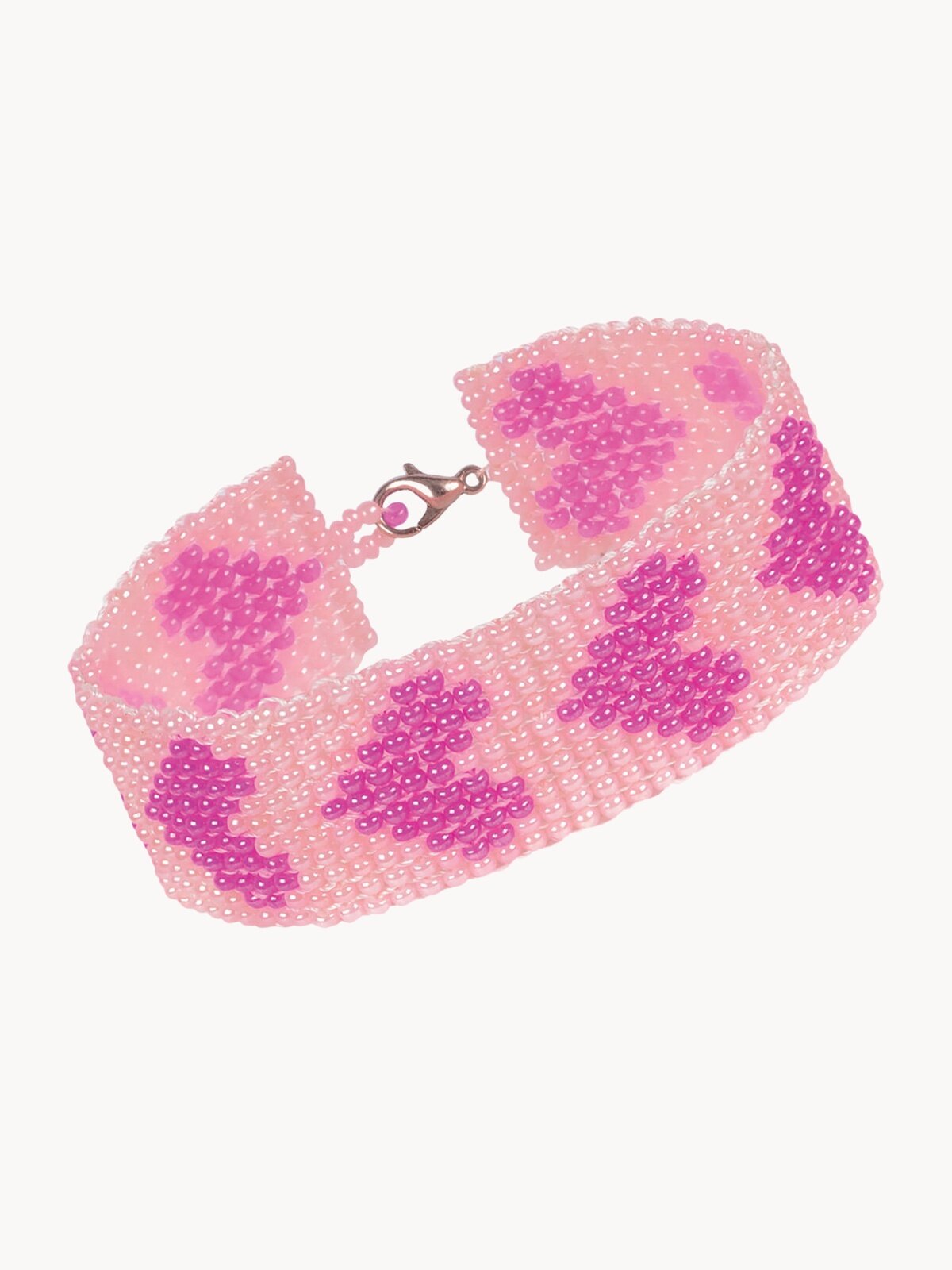 Набор для бисероплетения Klart 11-003 "Браслет. Сердечки", для детей