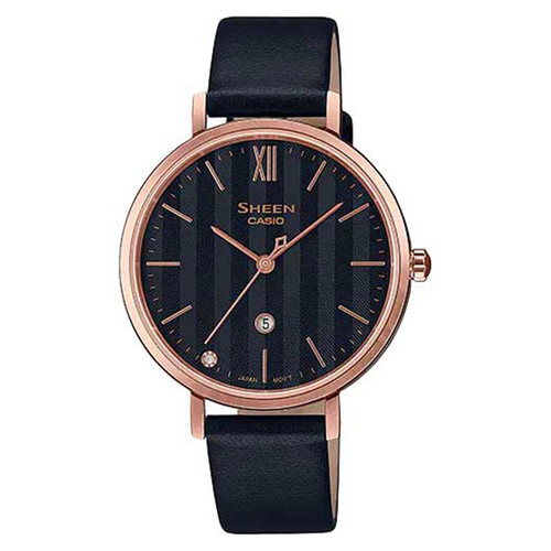 фото Наручные часы casio casio she-4539cgl-1a, черный