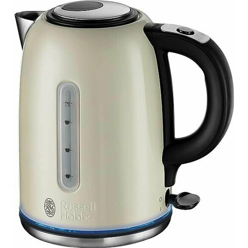 Чайник электрический Russell Hobbs Quiet Boil Kettle кремовый 1350000₽
