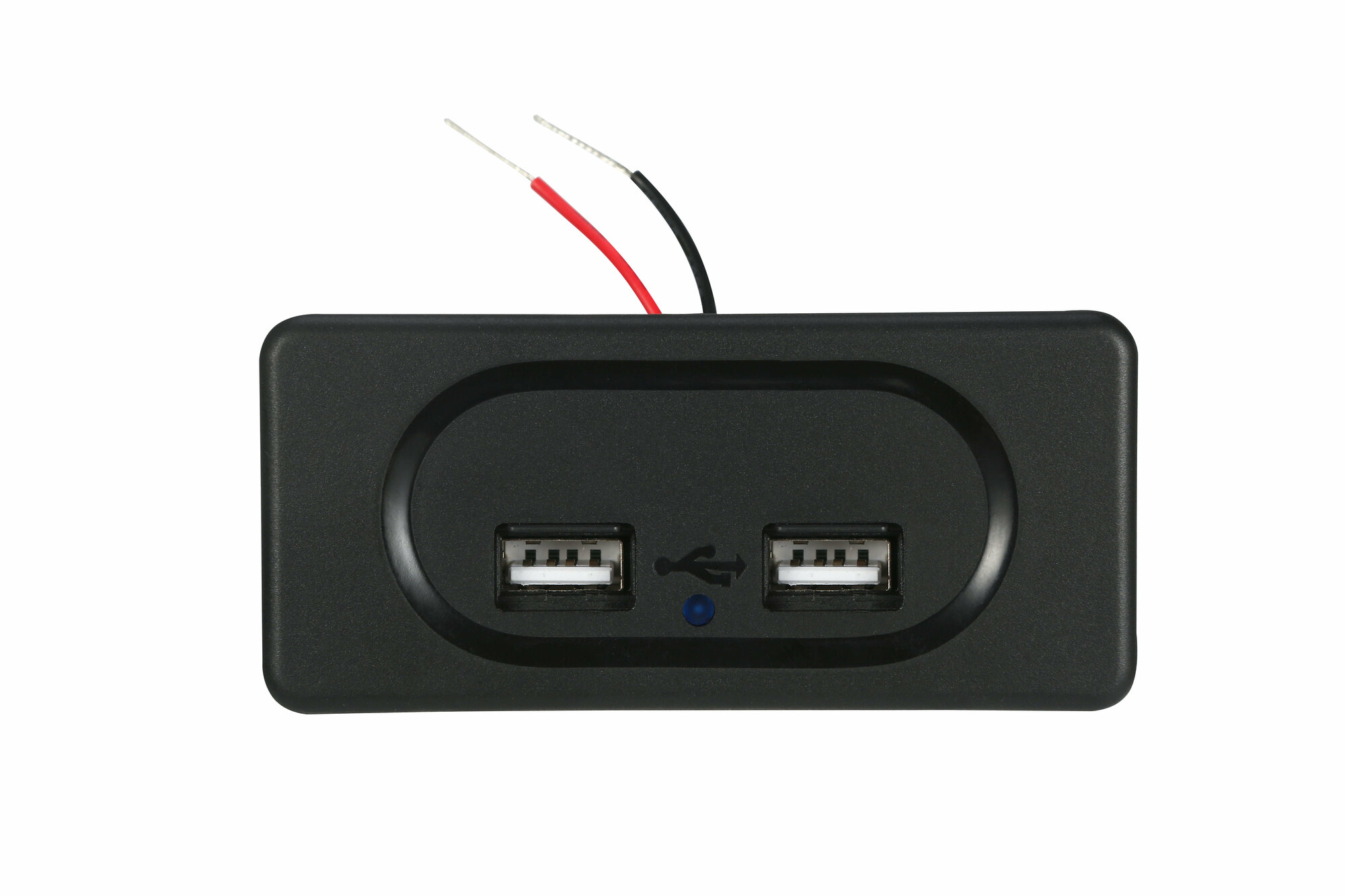 Розетка usb встраиваемая мощность 15w 2-usb