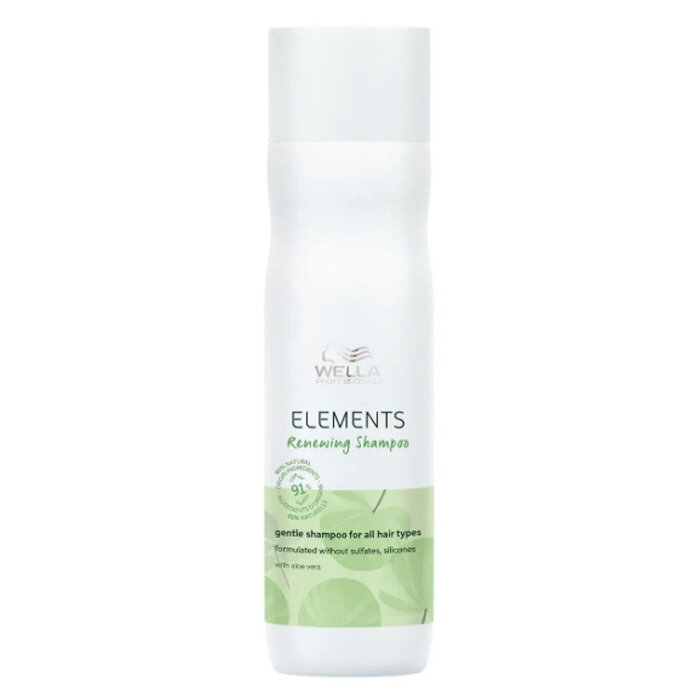 Wella Professionals Безсульфатный шампунь для волос Elements Renewing Shampoo 250 мл