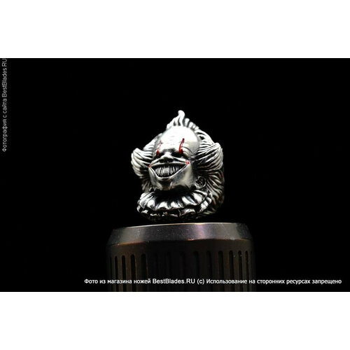 Бусина Пеннивайз (белый металл)