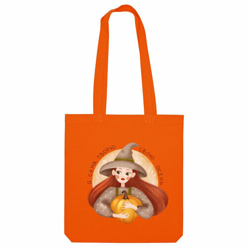 фото Сумка шоппер us basic, оранжевый