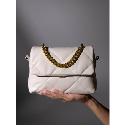 Сумка  кросс-боди  повседневная, белый