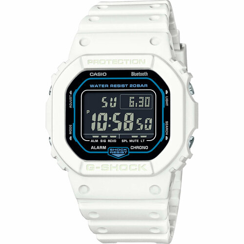 фото Наручные часы casio g-shock, черный, белый