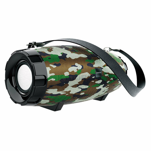 Колонка портативная Borofone, BR14, Sports, Bluetooth, цвет: камуфляж, зелёный