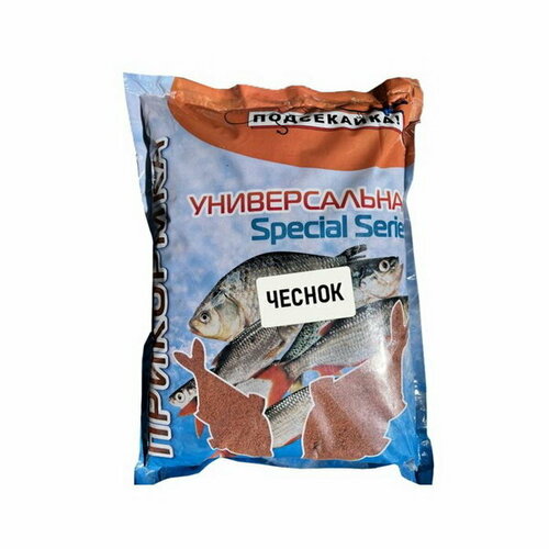 фото Прикормка готовая с мелассой, чеснок, 1 кг подсекайка