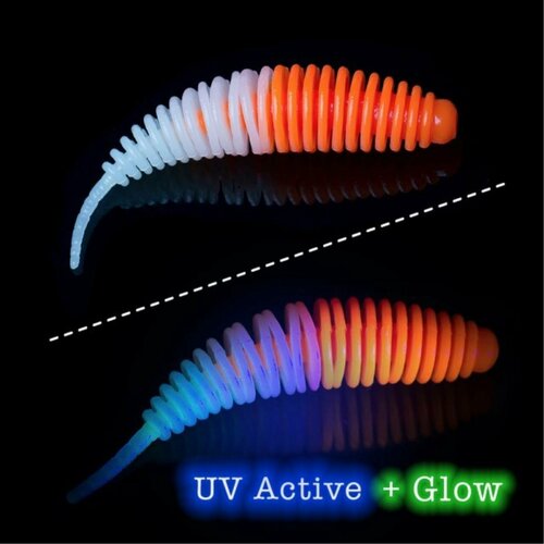 Мягкие приманки Jara Baits Trout Series MIRAX-70 Сыр # 527 UV (6шт), в банке