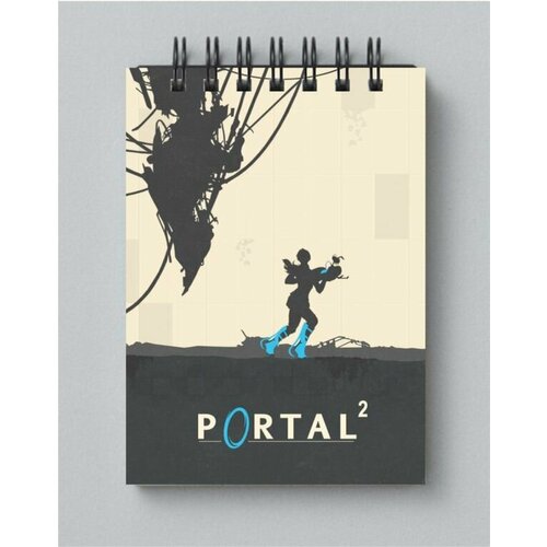 Блокнот Portal 2, Портал 2 №7, А4 коврик для мыши portal 2 портал 2 7