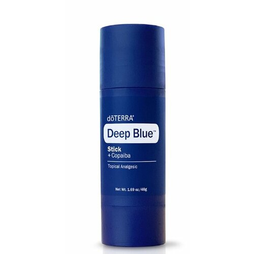 DoTERRA Успокаивающая смесь эфирных масел для массажа Дип Блю Стик, Deep Blue Stick, 48г