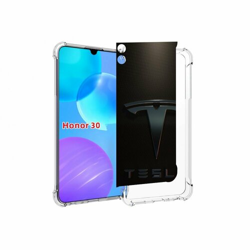 Чехол MyPads tesla тесла 3 для Huawei Honor 30 Lite задняя-панель-накладка-бампер чехол mypads тесла tesla 2 мужской для huawei honor 30 lite задняя панель накладка бампер