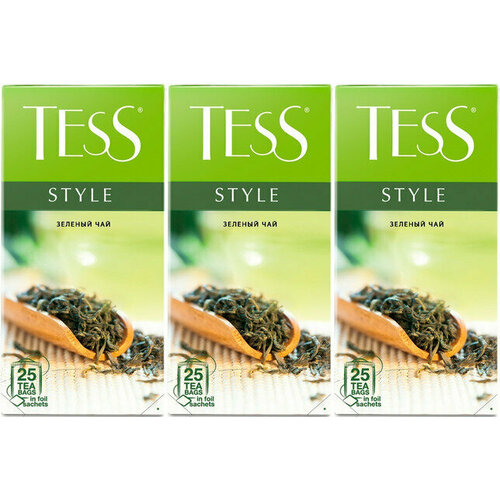 Tess Чай в пакетиках Стайл 25 пакетов 3 уп