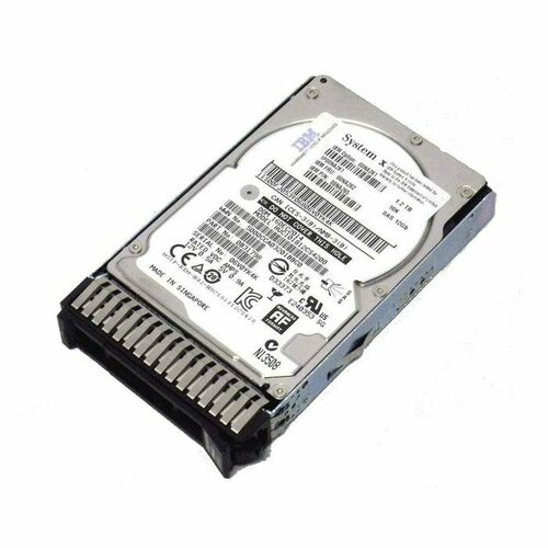 Жесткий диск IBM 00NA265 1.2TB 10K SAS G3HS HDD жесткий диск ibm 00na265 1 2tb 10k sas g3hs hdd