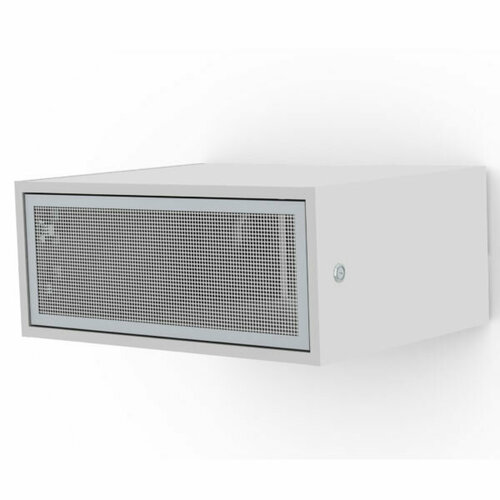 SMS X Media Box Perforated Door White - Полка закрытая