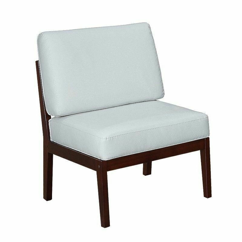 Кресло Мебелик Массив ткань серый, каркас венге