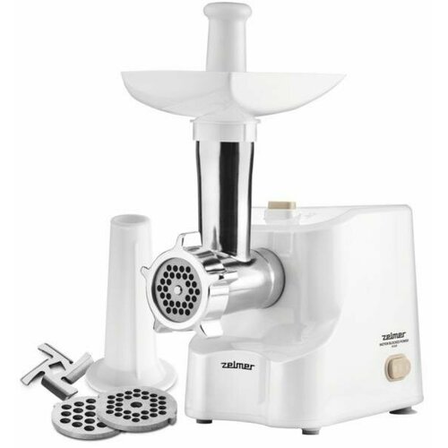 Электромясорубка Zelmer ZMM1011 белый 631100₽