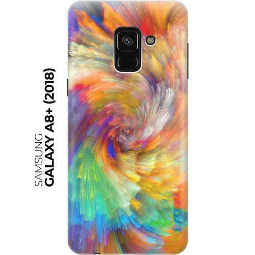 RE: PAЧехол - накладка ArtColor для Samsung Galaxy A8+ (2018) с принтом Акварельная красота пластиковый чехол панда дымит на samsung galaxy a8 2018 самсунг галакси а8 2018