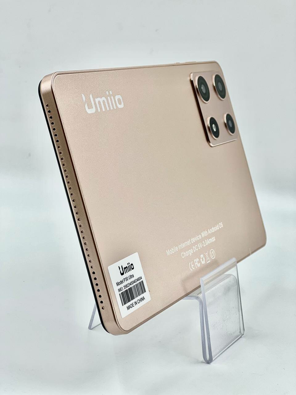 Детский Планшет Umiio P30 Ultra/AMOLED дисплей/Чехол в подарок/ Защитное стекло/Стилус/4/64 GB/Серый