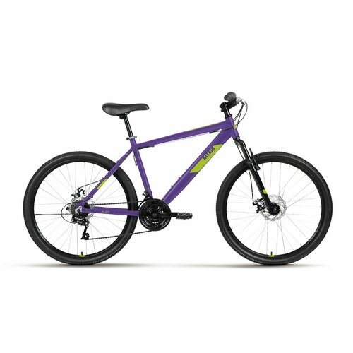 фото Велосипед altair 26 d (2022) (велосипед al 26 d (26" 21 ск. рост. 17") 2022, фиолетовый/зеленый, rbk22al26197)
