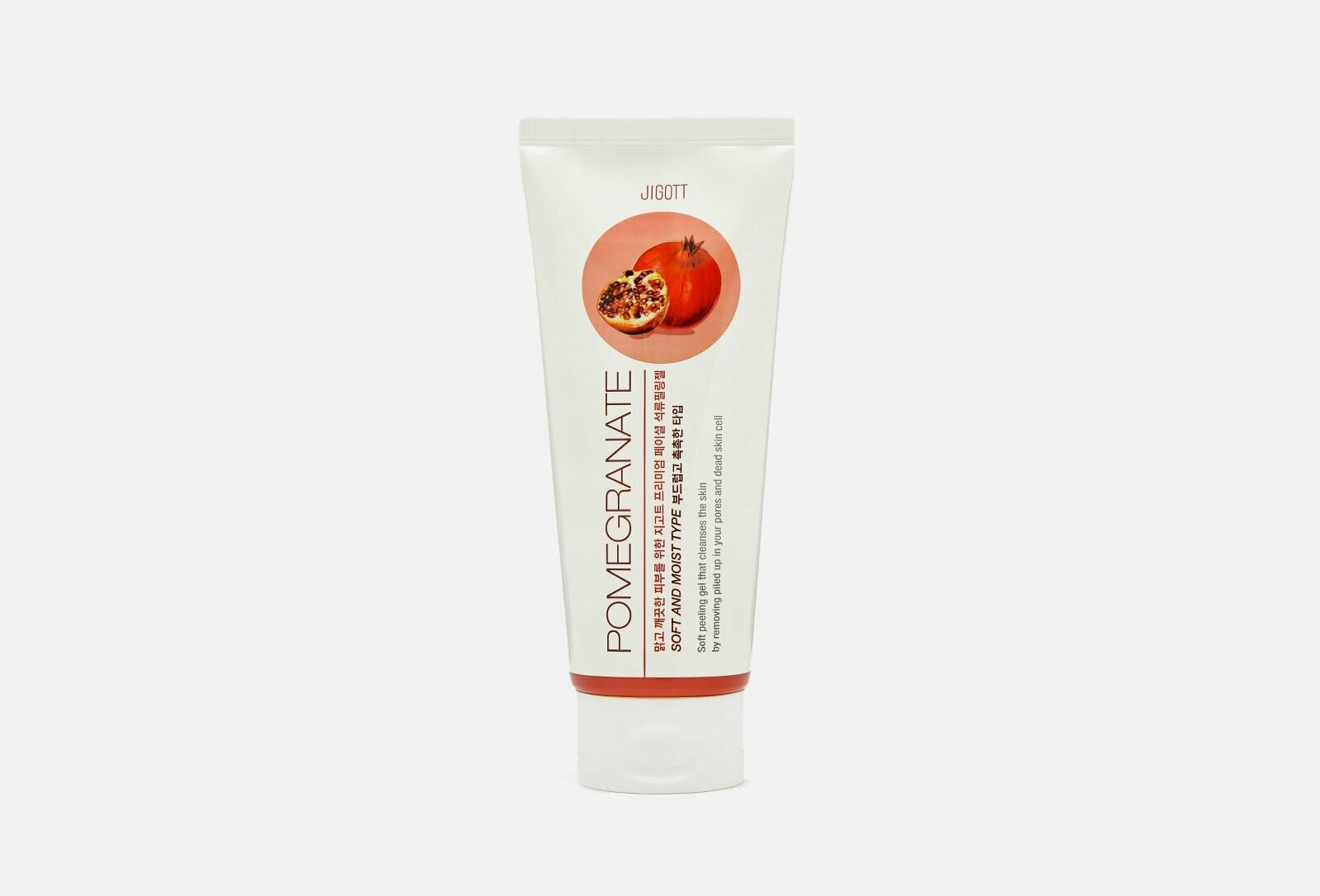 Премиум гель-пилинг с экстрактом граната jigott premium facial pomegranate peeling gel