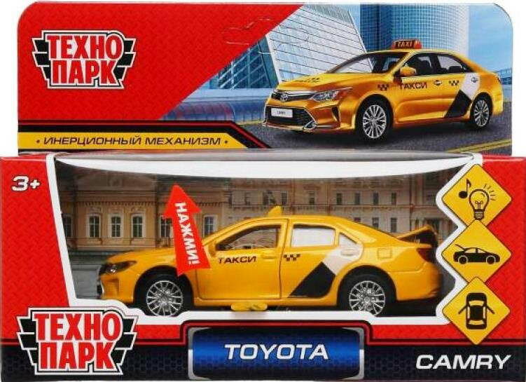 Машина "Toyota camry Такси" 12 cм металлическая инерционная