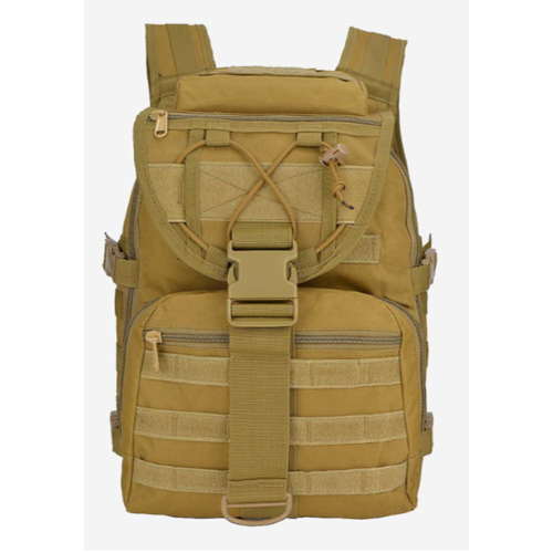 фото Рюкзак тактический с дополнительным клапаном хаки китай