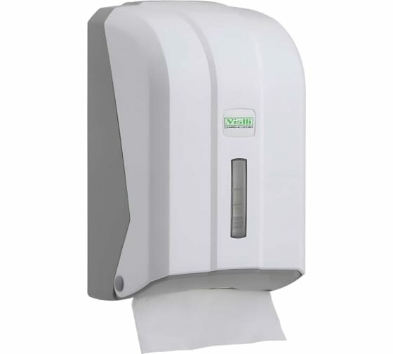 фото Диспенсер для туалетной бумаги Z-сложение Vialli белый K6Z