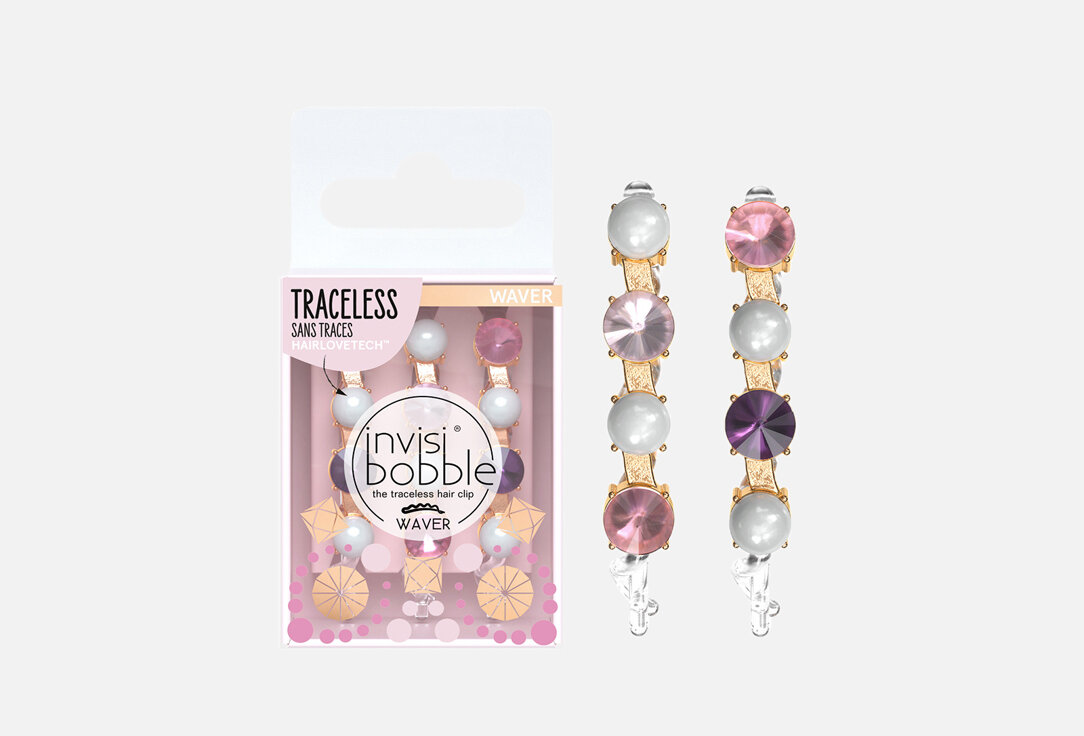Заколка Invisibobble, WAVER British Royal To Bead or not to Bead 1шт