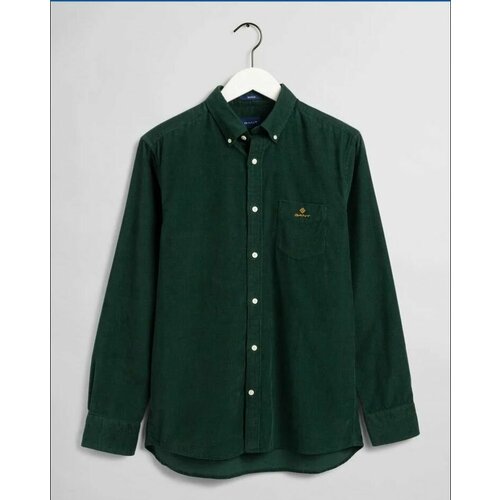 Рубашка GANT, размер 2XL, зеленый