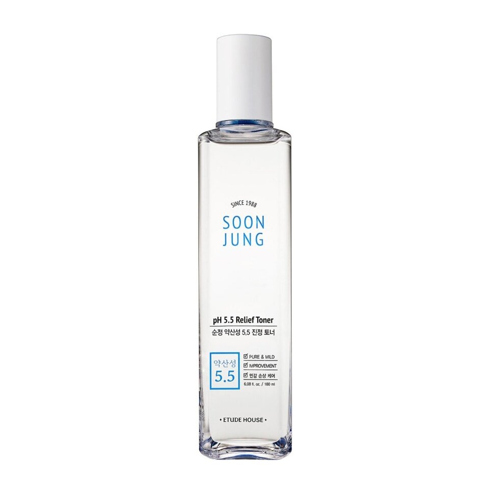 ETUDE HOUSE Soon Jung 5.5 Toner Успокаивающий тонер для лица 200мл