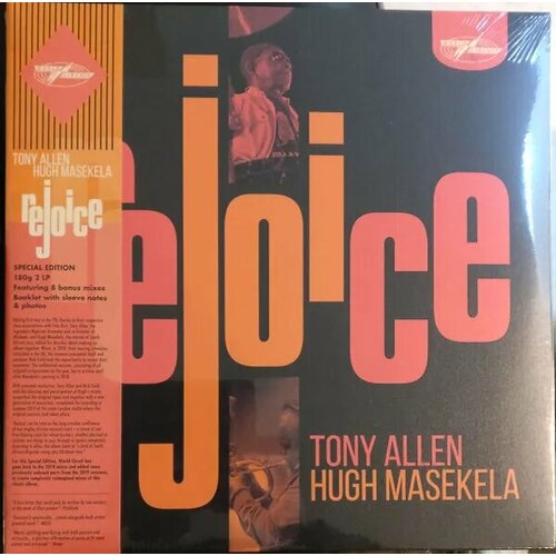 виниловая пластинка allen tony Виниловая пластинка TONY ALLEN & HUGH MASEKELA / Rejoice (2LP)