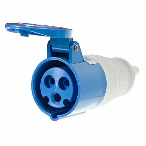 Розетка силовая переносная IEK заземление 16 А 220 В 838₽