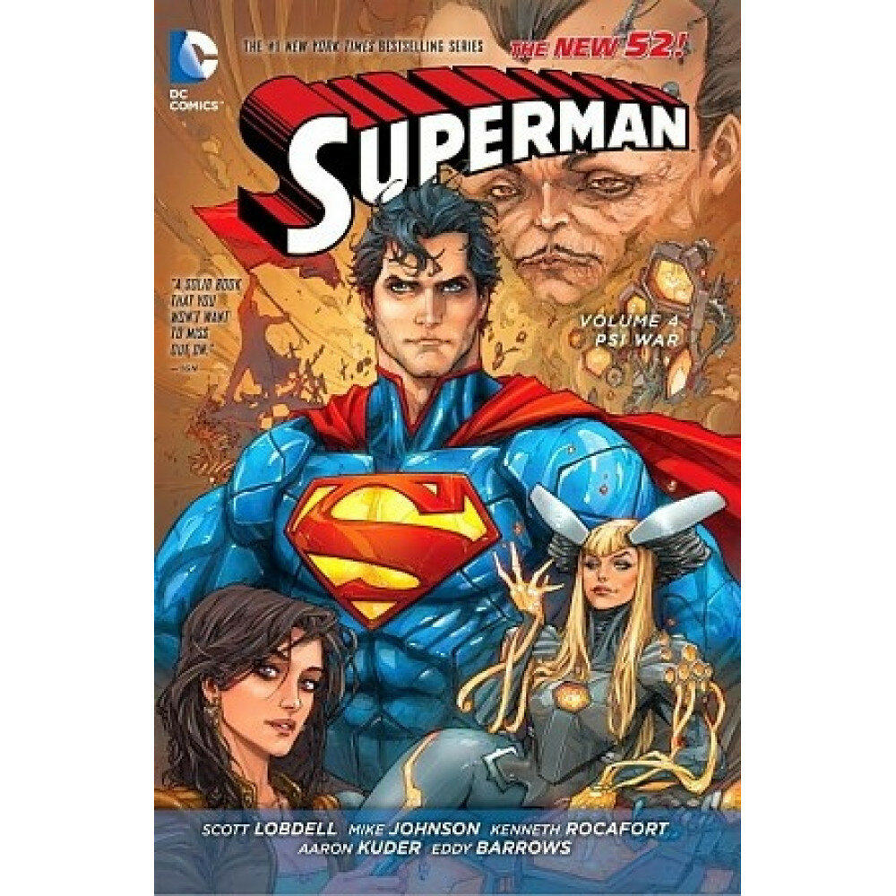 Книга Superman Volume 4. Psi-War (The New 52) - фото №3