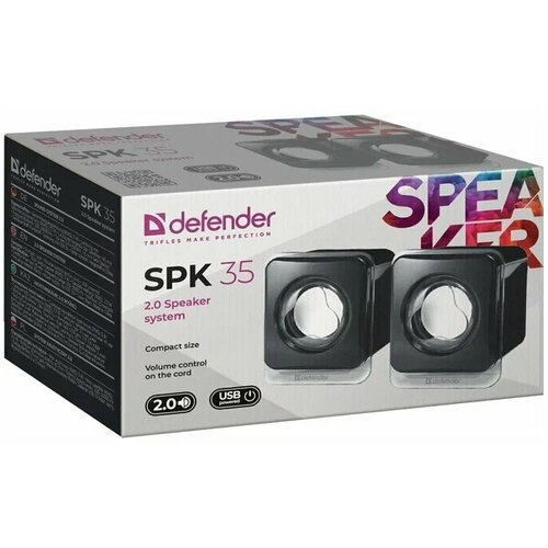 Акустическая 20 система Defender 1 SPK 35 5 Вт питание от USB 60500₽
