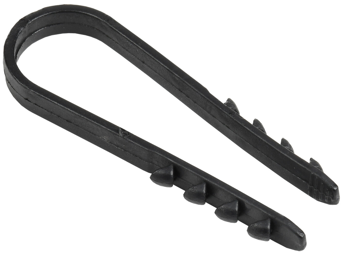 Дюбель-хомут IEK 11-18 мм нейлон черный, 100 шт