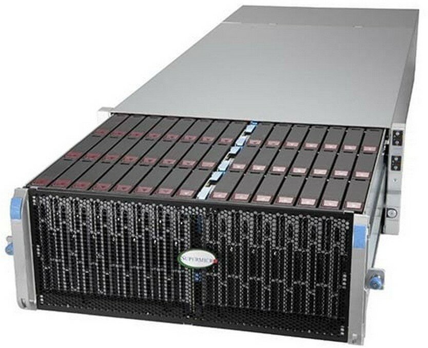 SSG-6049SP-DE2CR90 *1, Intel Xeon Silver 4210 *4, 16GB DDR4 RECC 2933MHz *4, Intel D3-S4510 240GB SATA *2, AOC-S3008L-L8i*2, CBL-SAST-0699*2 (432035) Supermicro - фото №5