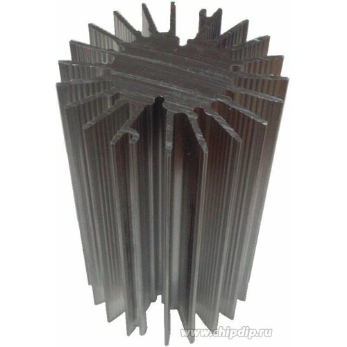 АВ0640-50, Радиатор ребристый для светодиода