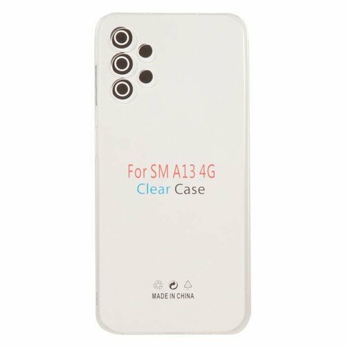 Cases / чехол Clear Case для Samsung Galaxy A13 прозрачный силикон, техпак чехол прозрачный для samsung galaxy a13