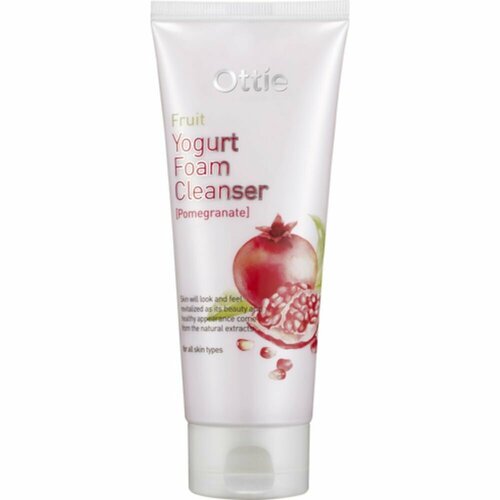OTTIE Очищающая пенка для лица Fruit Yogurt Foam Cleanser Pomegranate