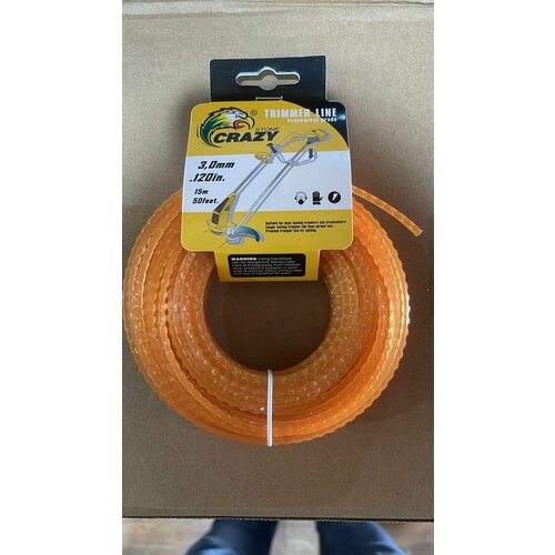 Леска для триммера 3мм 15 м 899₽