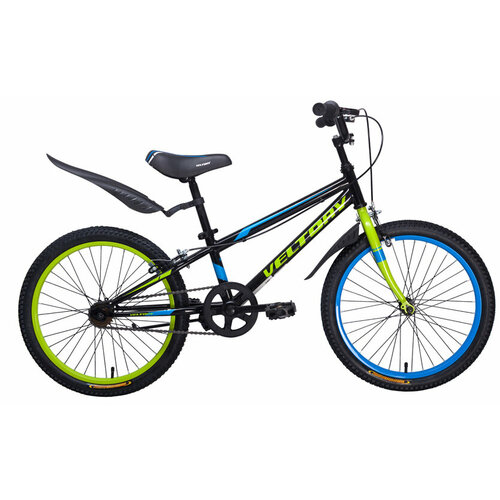 Велосипед Veltory (20-901V) зеленый_синий_черный велосипед детский veltory колесо 20d