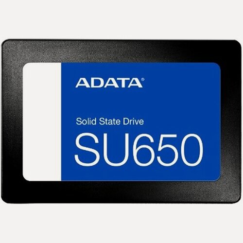 Изображение товара SSD диск Adata SU650, 512Гб, 2.5", SATA (ASU650SS-512GT-R)