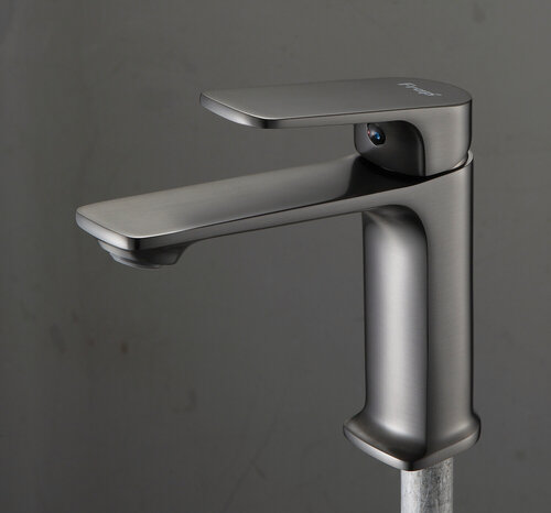 Изображение товара Смеситель Frap F1086-9, для раковины, латунь, покрытие PVD, оружейная сталь