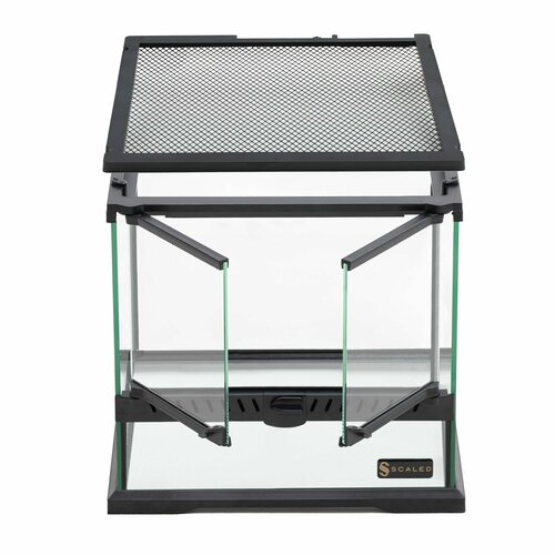 Террариум из силикатного стекла Scaled, 30x30x30 см