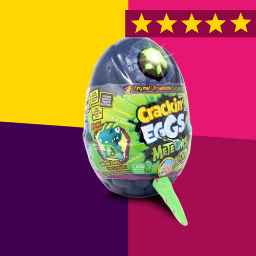 Мягкая игрушка Crackin Eggs Meteors Зеленый 27 см интерактивная игрушка динозавр dj трекс