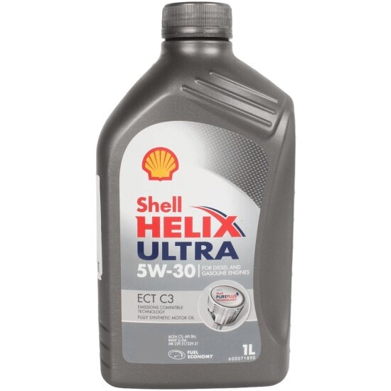 Моторное масло Shell Helix Ultra ECT C3 5W-30 синтетическое 1 л