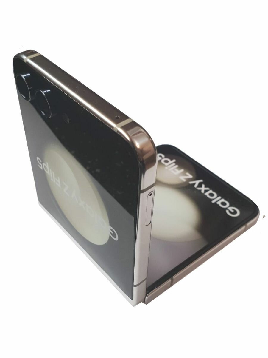 Игрушка телефон-раскладушка Samsung Galaxy Z Flip5 cream 7,6" игрушка смартфон SM-F731B телефон игровой не музыкальный ZFlip5
