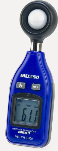 Изображение товара Измеритель освещенности мегеон 21550